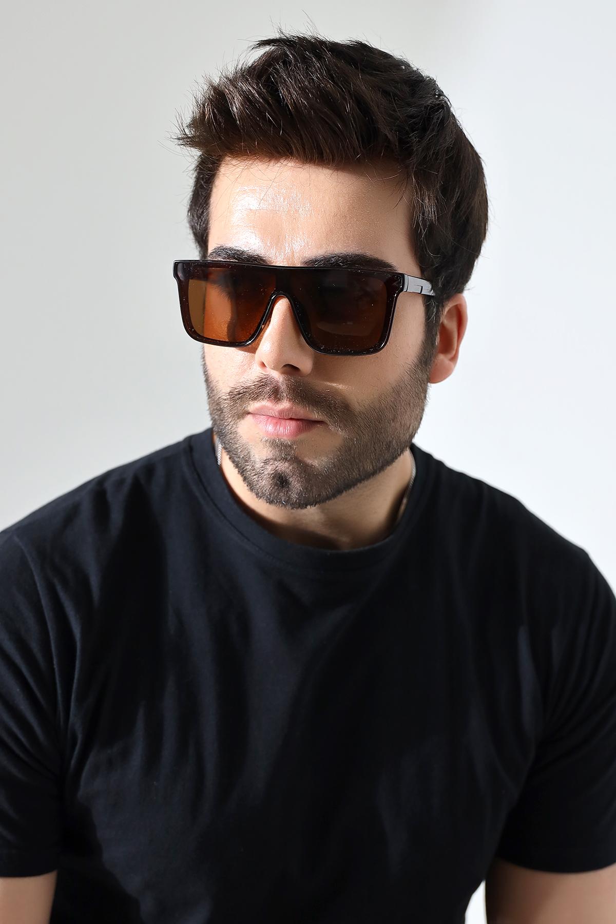 Erkek Yekpare Cam Polarize Güneş Gözlüğü 23040 C3 P YK